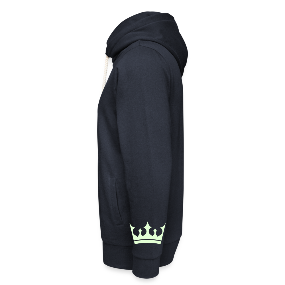 Glow in the Dark Unisex Hoodie - Blue
