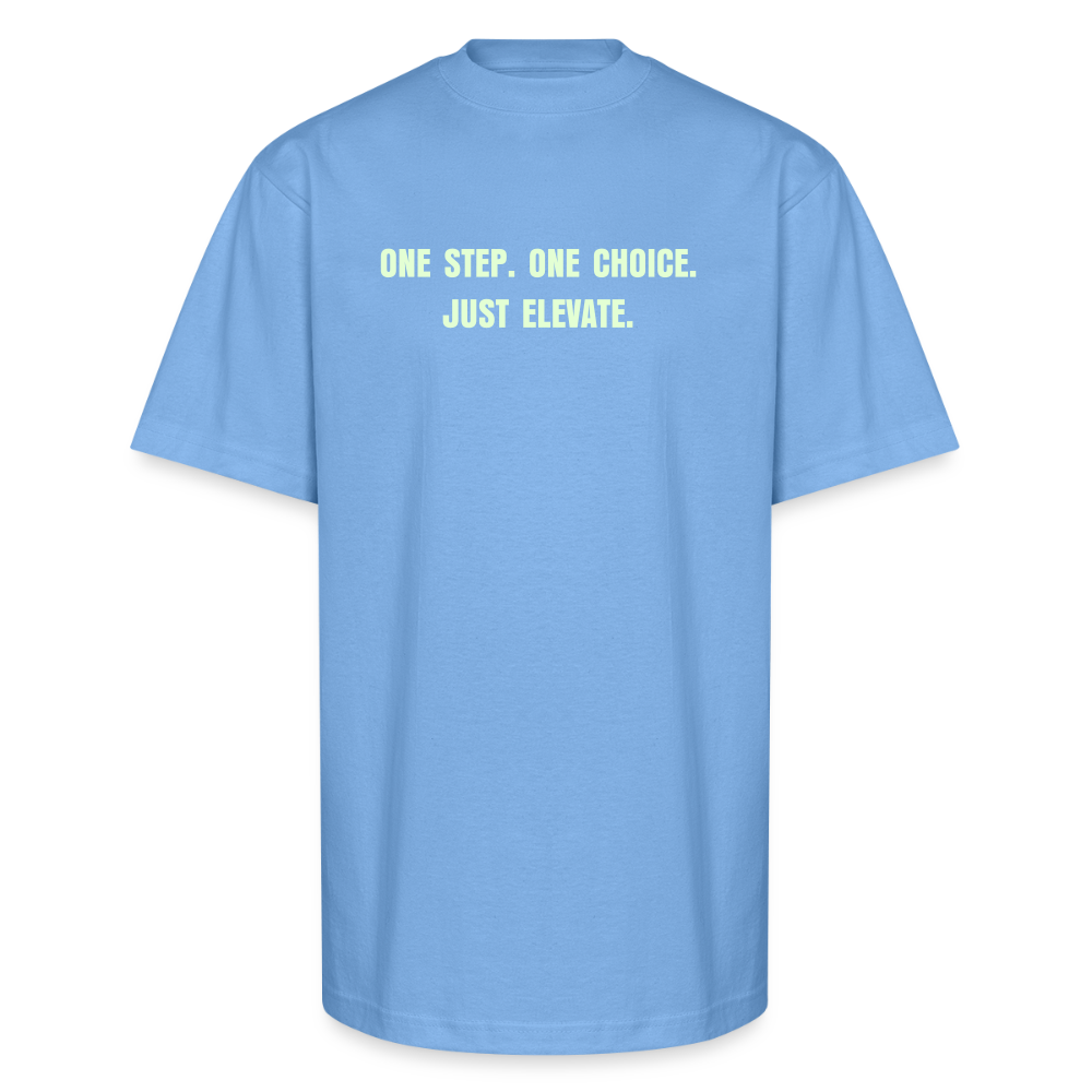 ONE STEP TEE - sky blue