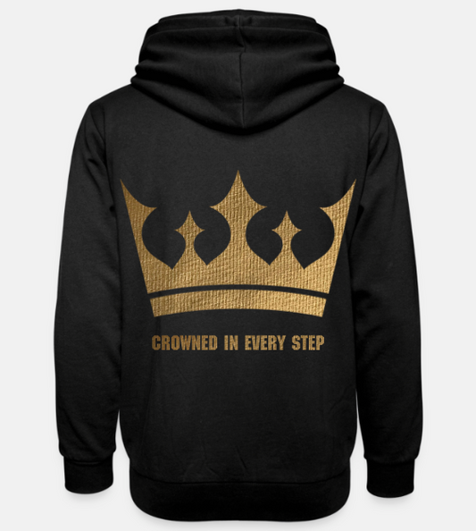 CROWNED HOODIE - BLACK